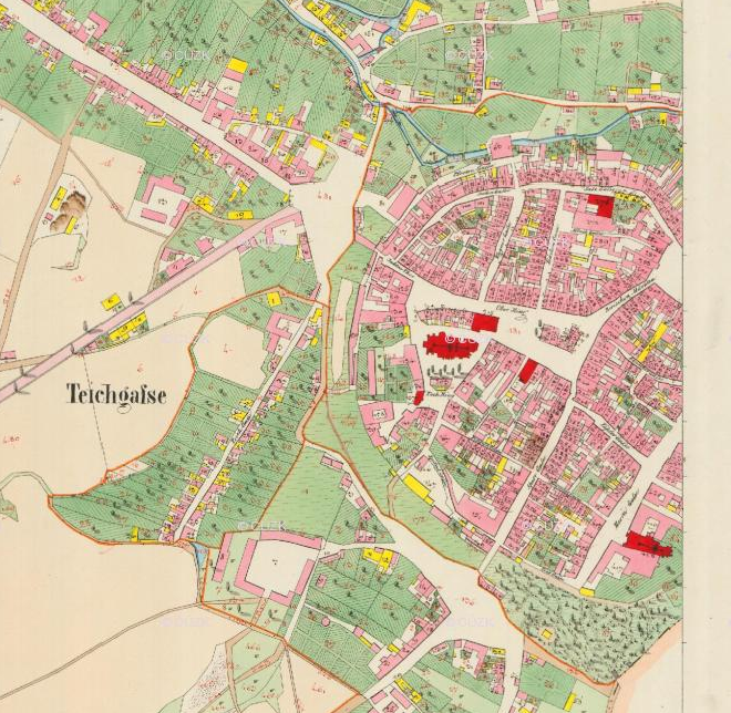 abbildung Troppau Stadt Ausschnitt