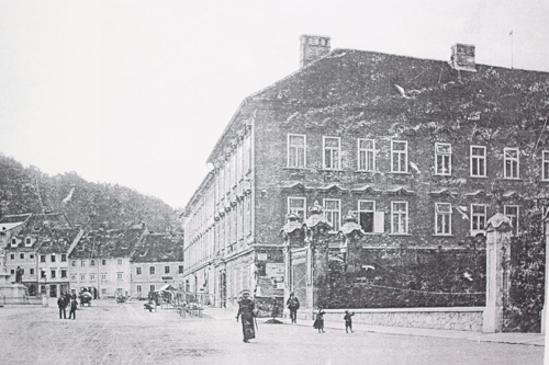 Palais Gruber (Historische Ansicht, 19. Jahrhundert)